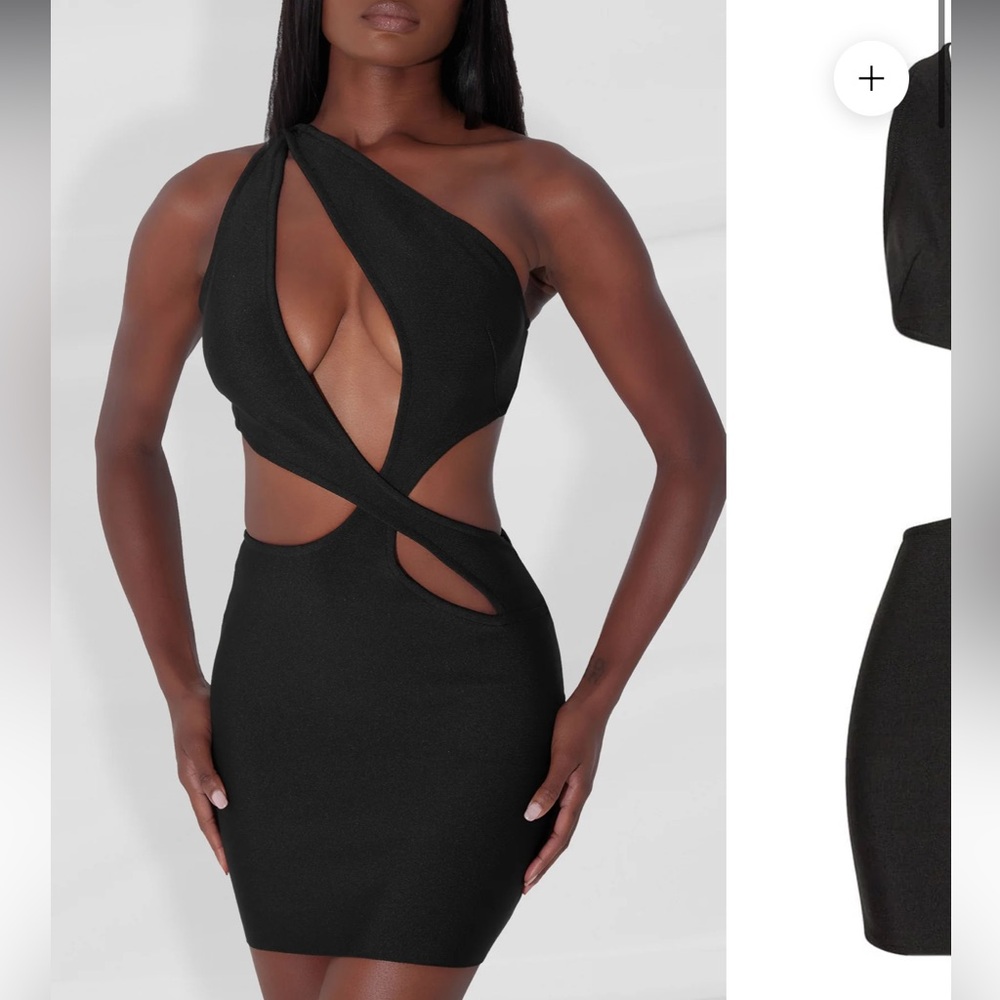 Leau: vixen cut out bandage dress